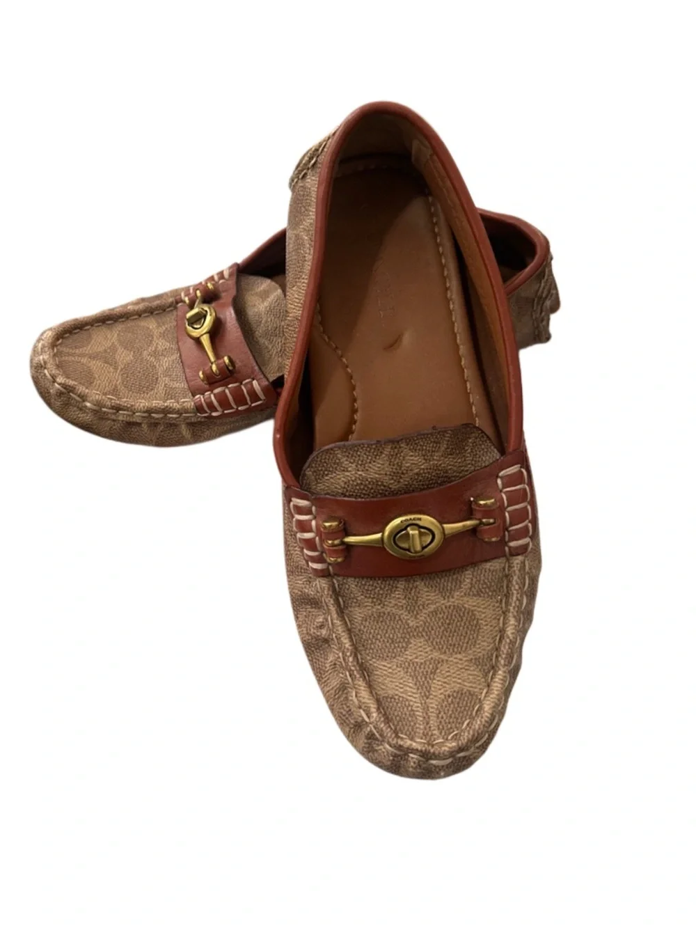 Coach Women's Crosby Turnlock Driver Loafers - Picture 10 of 10